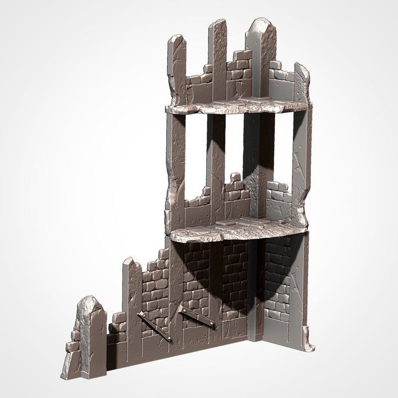 City Ruins (old GW) 3D printed terrain view 9