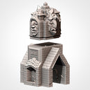 Buildings In The Jungle 3D printed terrain view 9
