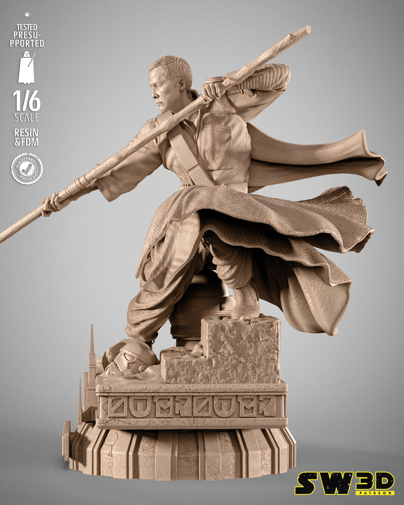 SW3D November 2025 Term Chirrut Imwe Sculpture