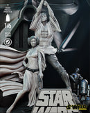 New Hope Luke and Leia Diorama
