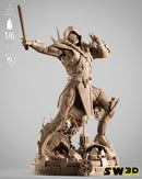 SW3D August 2025 Term Darth Marr Sculpture