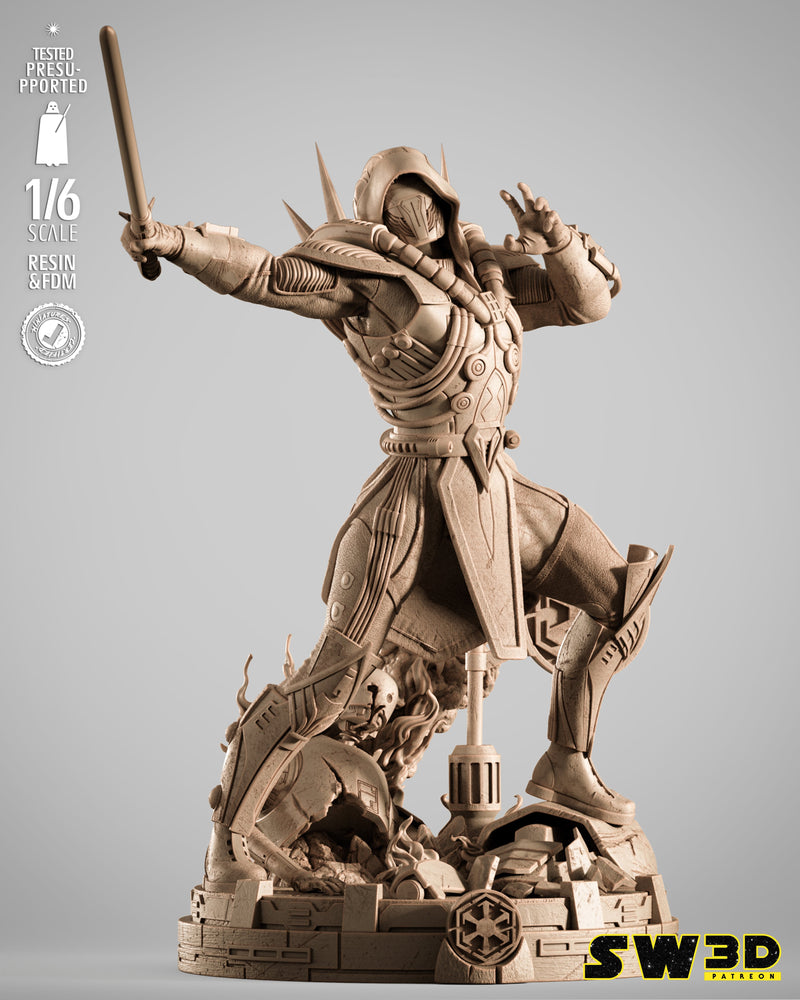 SW3D August 2025 Term Darth Marr Sculpture