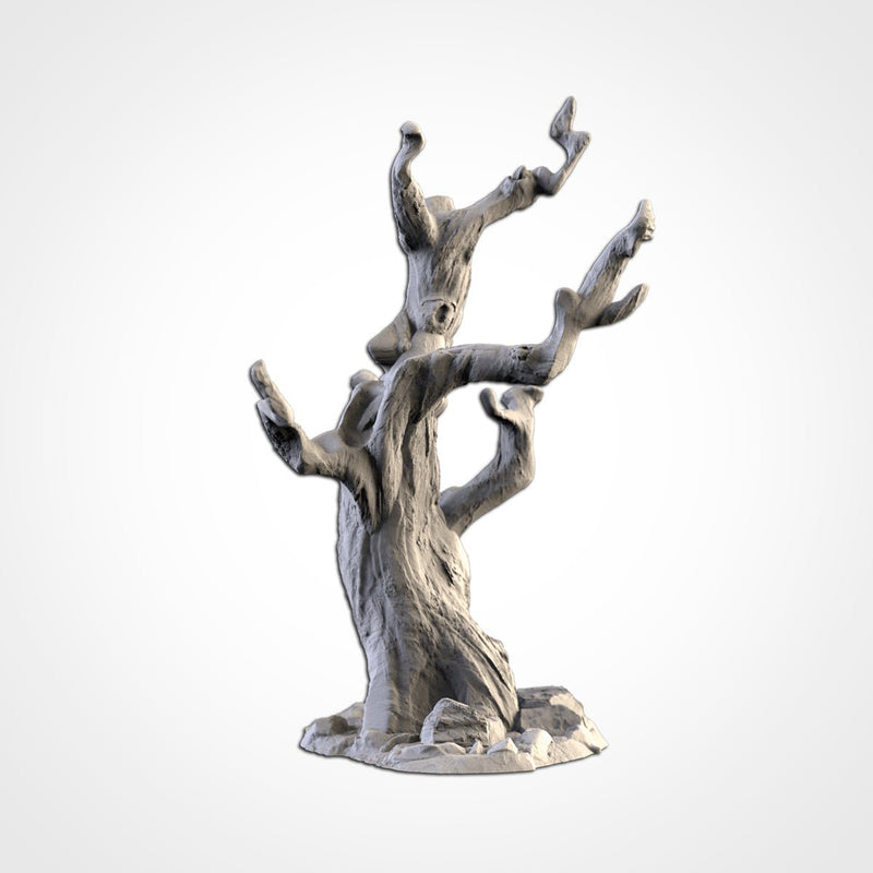 Dead Trees 3D printed terrain view 9