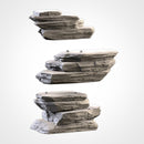 Desert Mountains 02 3D printed terrain view 9