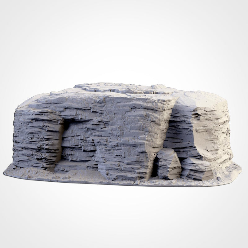 Rocky Mountains 3D printed terrain view 9