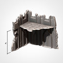 City Classic Ruins GW 10th 3D printed terrain view 9