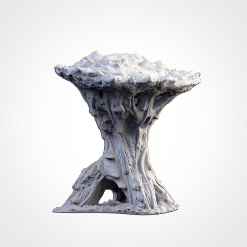 Xeno Trees 3D printed terrain view 9