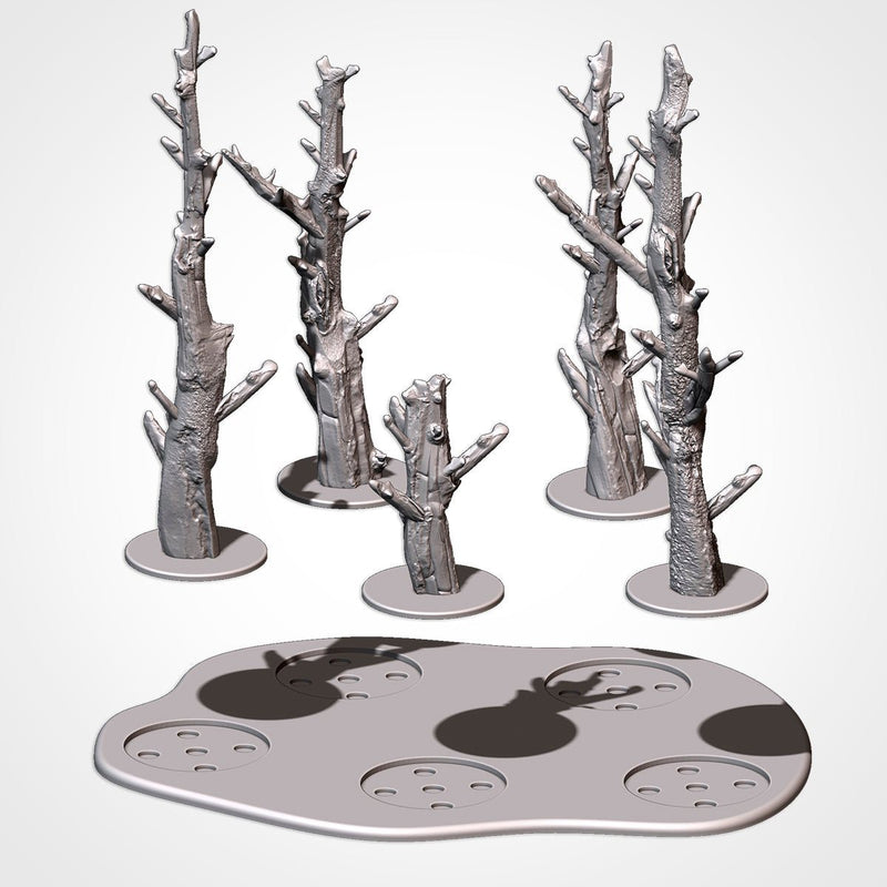 Dead Forests 3D printed terrain view 9