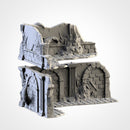 Infected Ruins 3D printed terrain view 9
