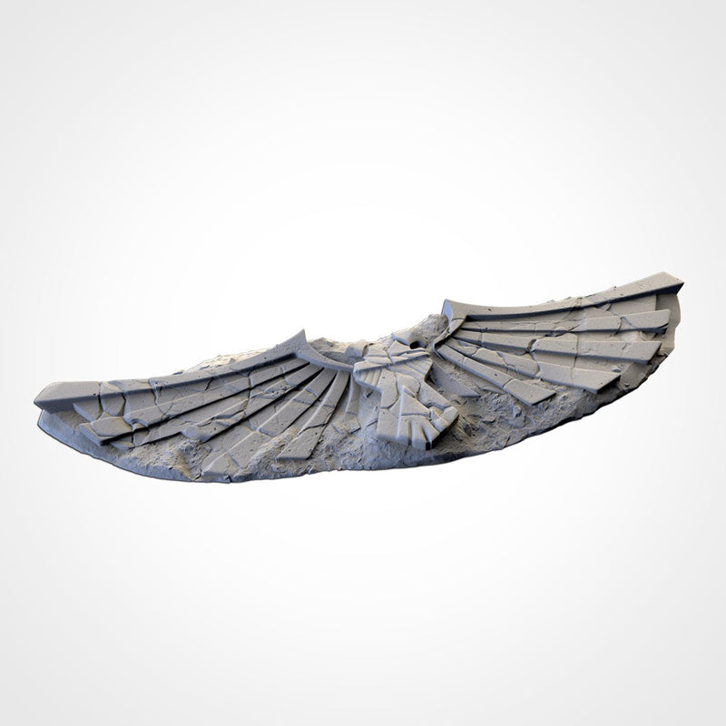 Statues 3D printed terrain view 9