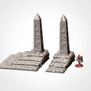 Cursed Mausoleum 3D printed terrain view 9
