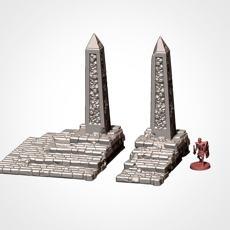 Cursed Mausoleum 3D printed terrain view 9