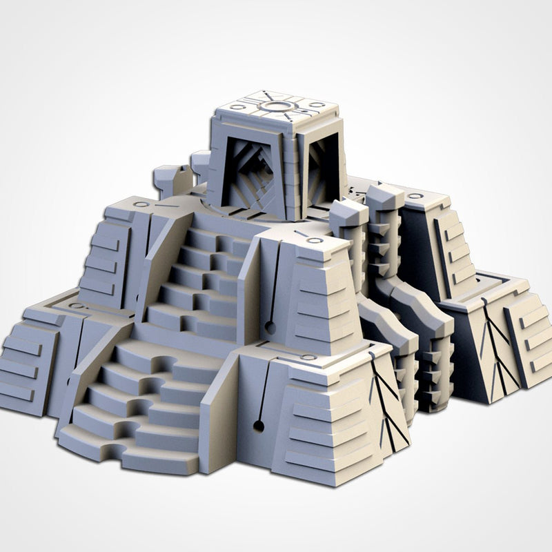 Xeno Pyramids 3D printed terrain view 9
