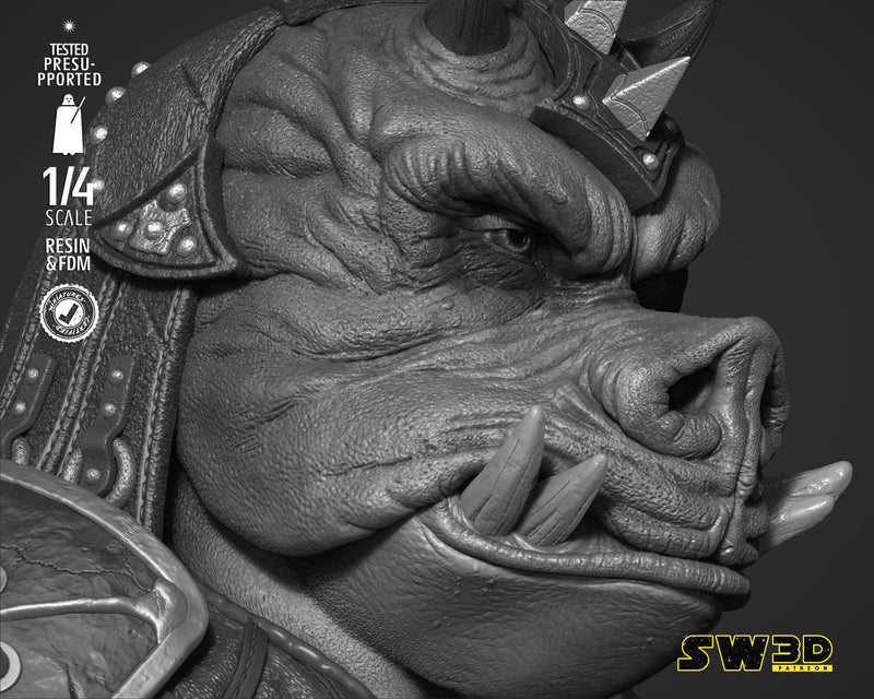 Gamorrean Guard Portrait Bust