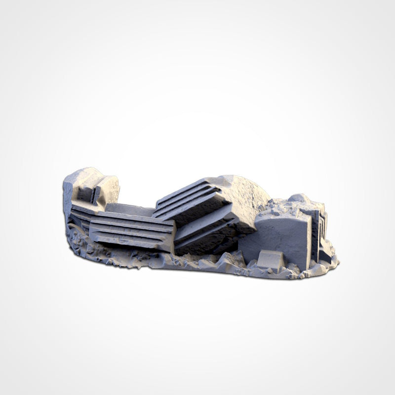 Stone Bridges 3D printed terrain view 9