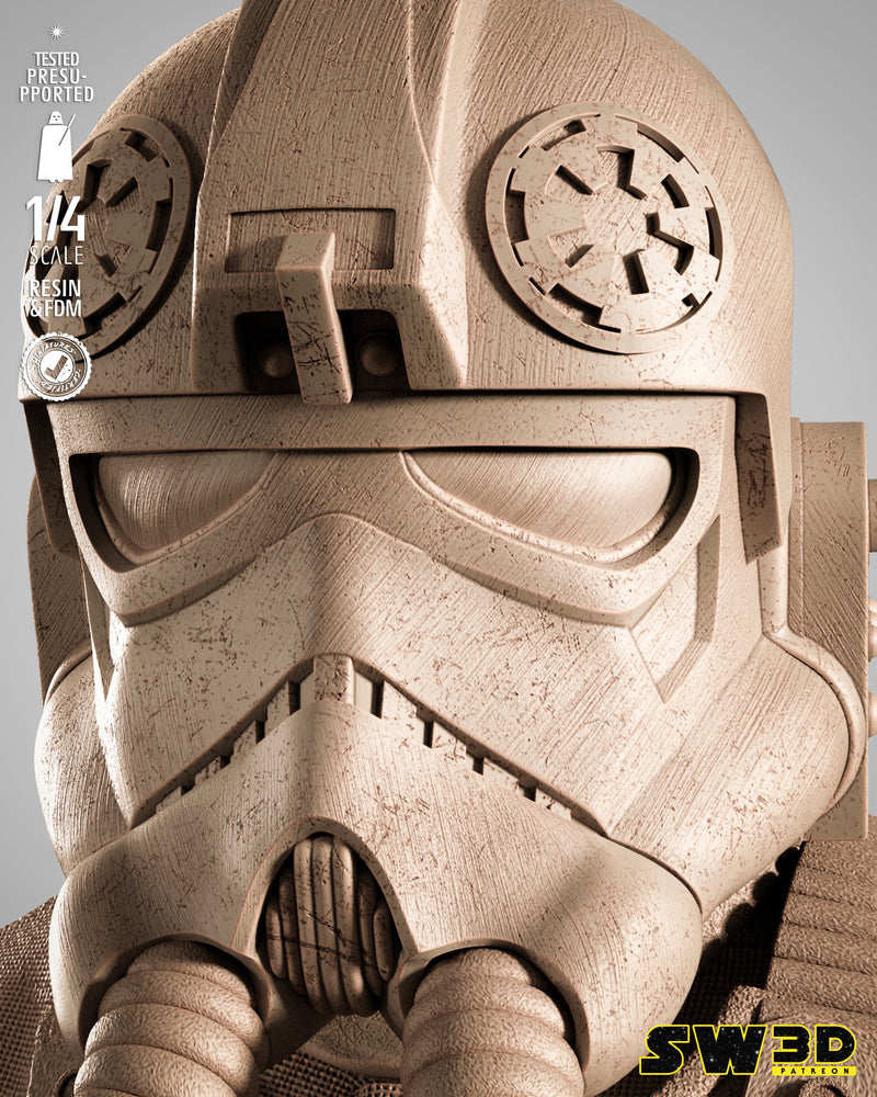 SW3D August 2025 Term Elite Tie Fighter Portrait Bust