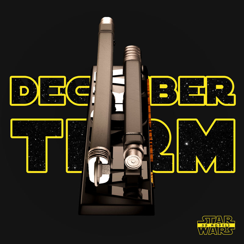 Ahsoka Lightsaber Sculpture