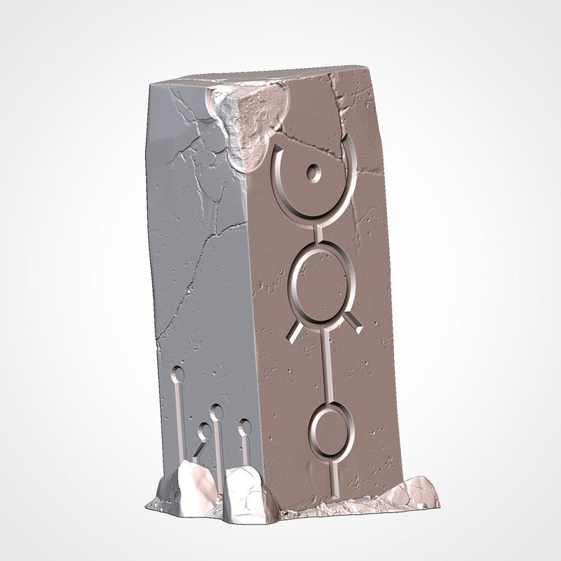 Xenos Monoliths 3D printed terrain view 9