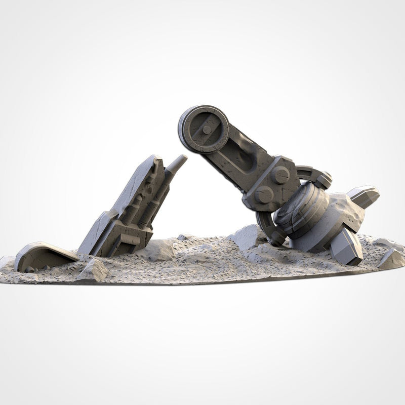 Robot Dog 3D printed terrain view 9