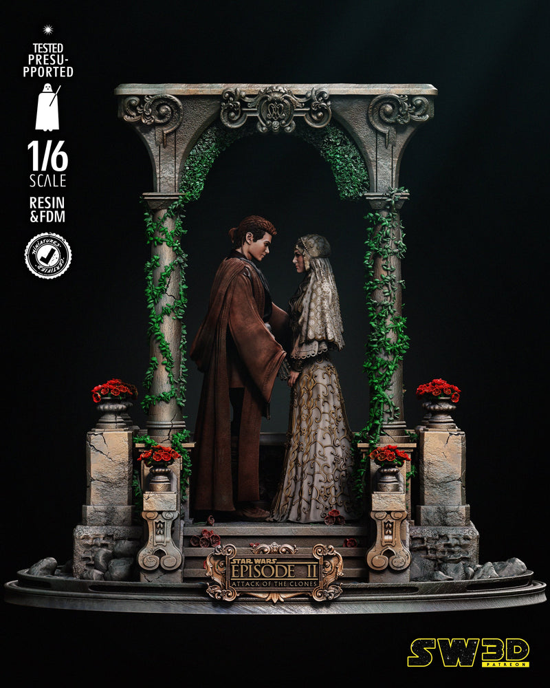 Anakin and Padme DIORAMA