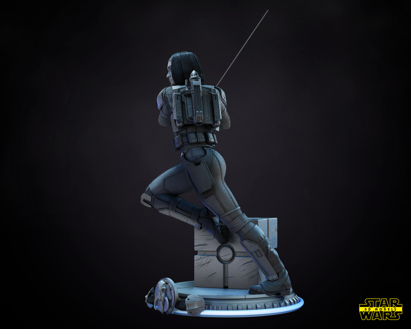 Bo Katan Sculpture