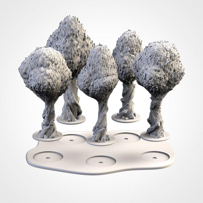 Classic Forests 3D printed terrain view 9