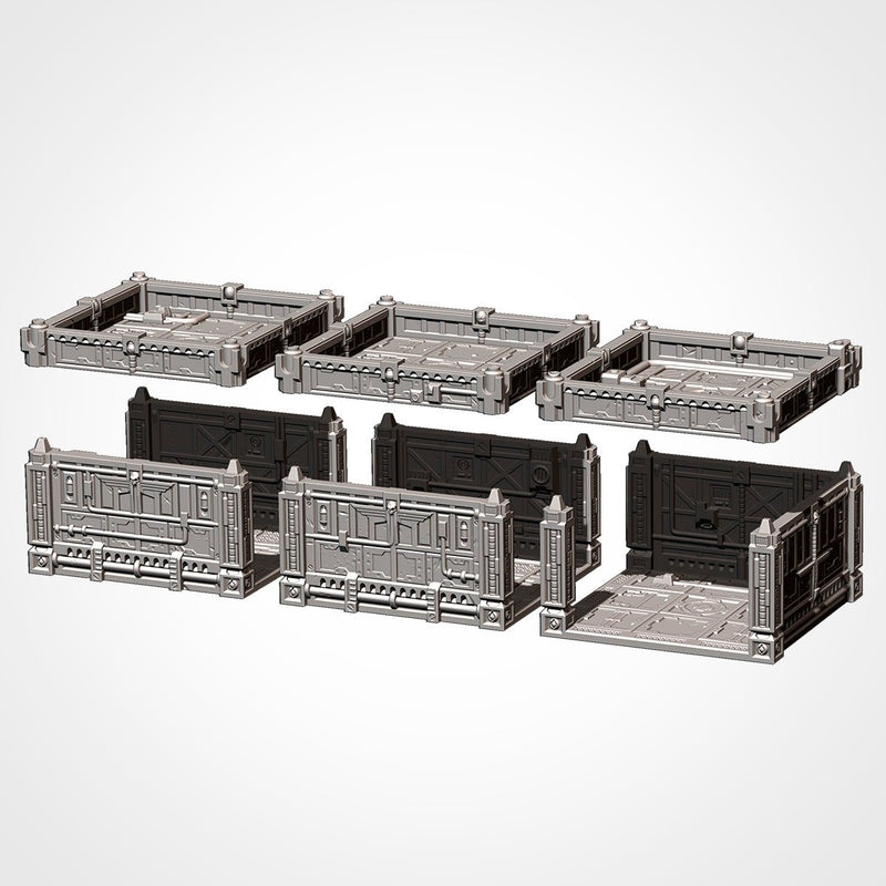 Modular Hive City 3D printed terrain view 9
