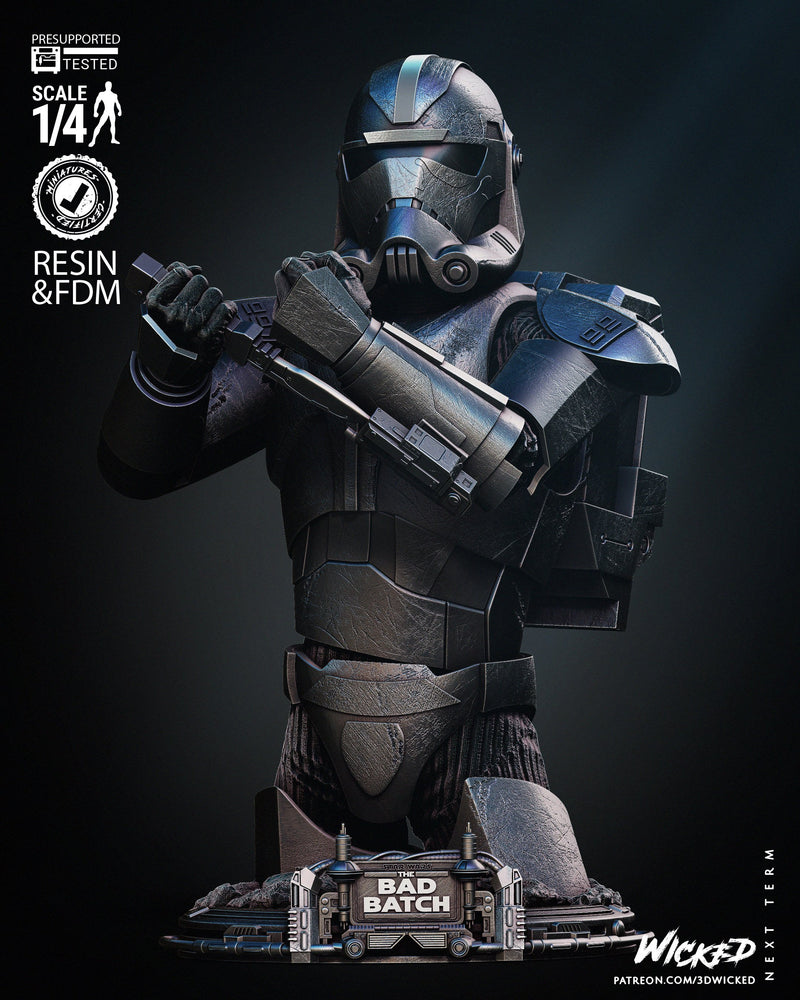 Hunter Bust