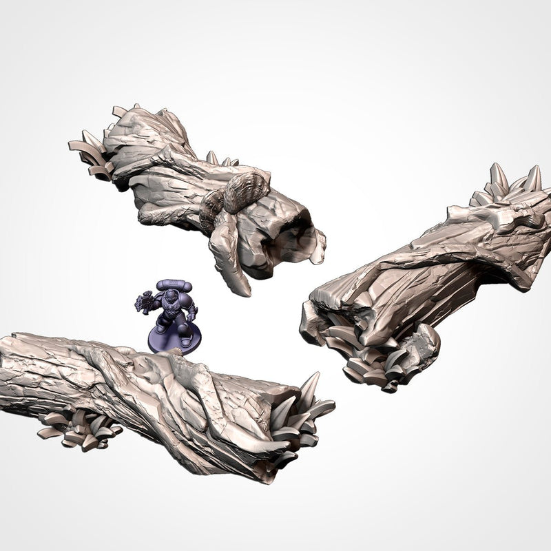 Modular Giant Trees 3D printed terrain view 9
