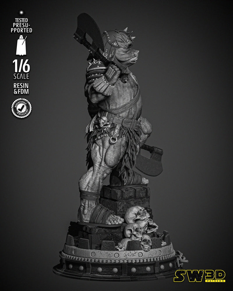 Gamorrean Guard Sculpture