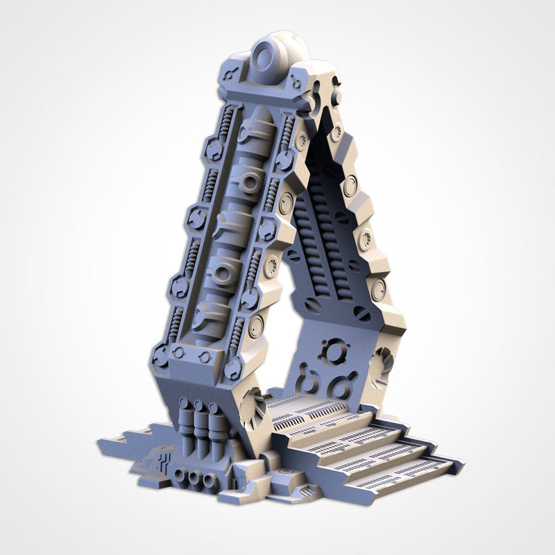 Xeno Pyramids 02 3D printed terrain view 9