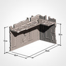 Cathedral Ruins UKTC 3D printed terrain view 9