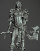 Barbarian Queen Statue - 1/9 Scale