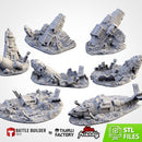 Crashed Planes 3D printed terrain view 9