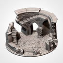 Ruins On The Mountain 3D printed terrain view 9