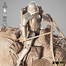 Sand Trooper in Dewback Sculpture