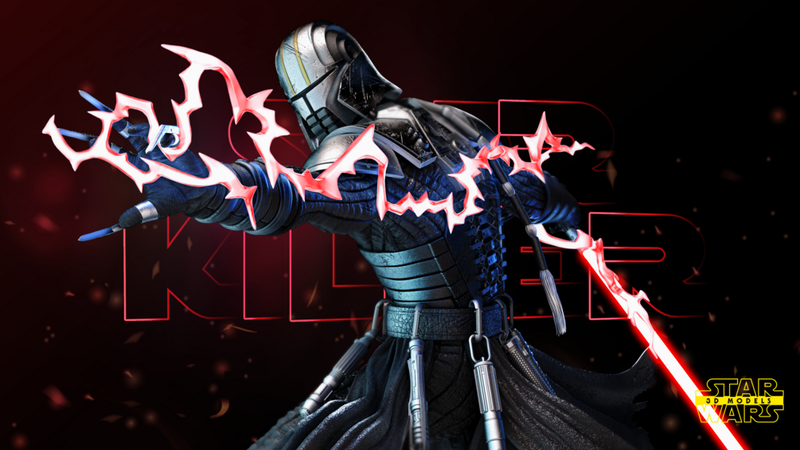 Starkiller Sculpture