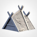 Viking Houses 3D printed terrain view 9