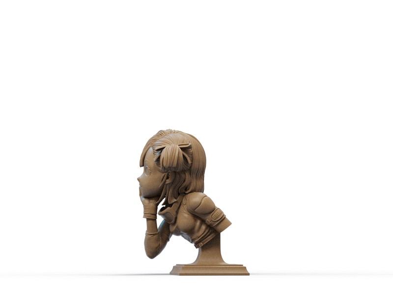 Bulma Resin Bust - view 2