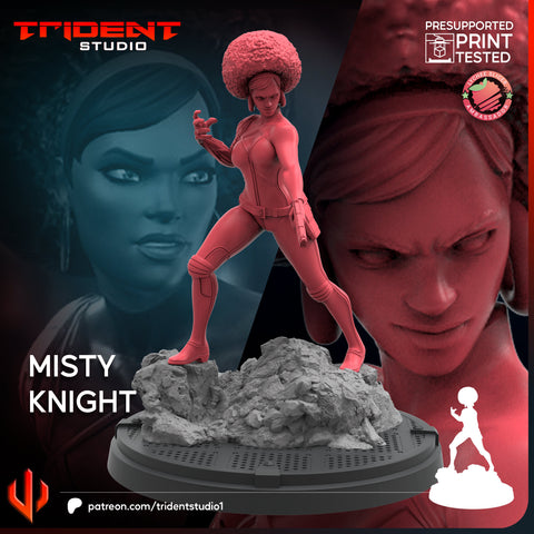 Misty Knight - Marvel: Crisis Protocol Proxy | Trident Studios