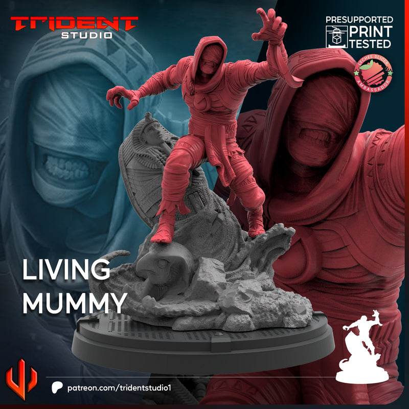LIVING MUMMY - Marvel MCP-Compatible 40mm Resin Miniature