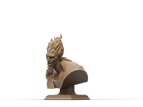Hades Resin Bust - Design 1 - view 1