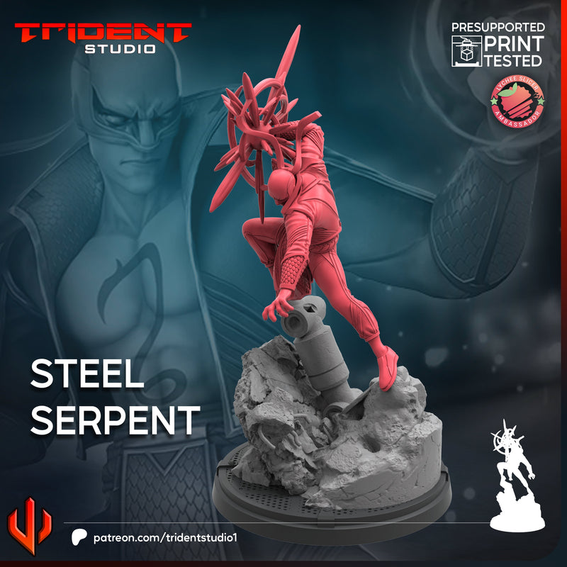 STEEL SERPENT - Marvel MCP-Compatible 40mm Resin Miniature