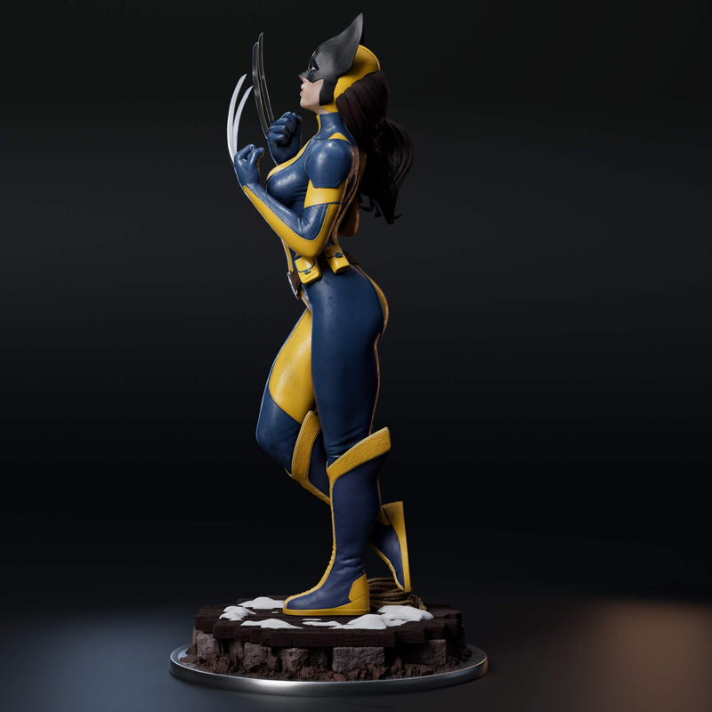 Laura Kinney Wolverine Resin Statue - view 2