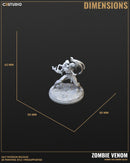 Zombie Venom - Marvel MCP-Compatible Resin Miniature