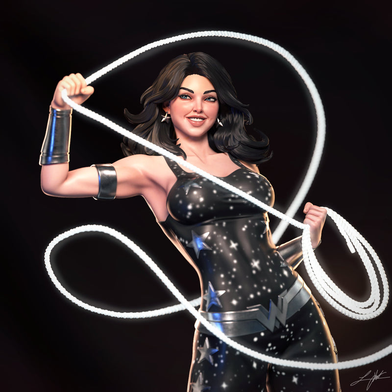 Donna Troy Resin Statue - view 7