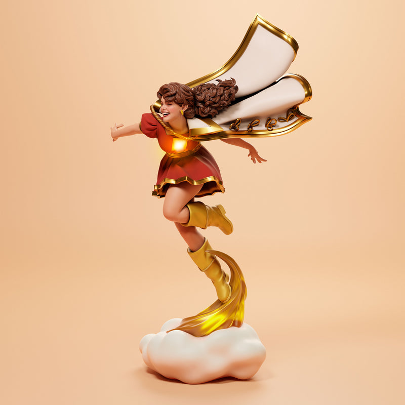 Mary Marvel Bombshell Resin Statue - view 7