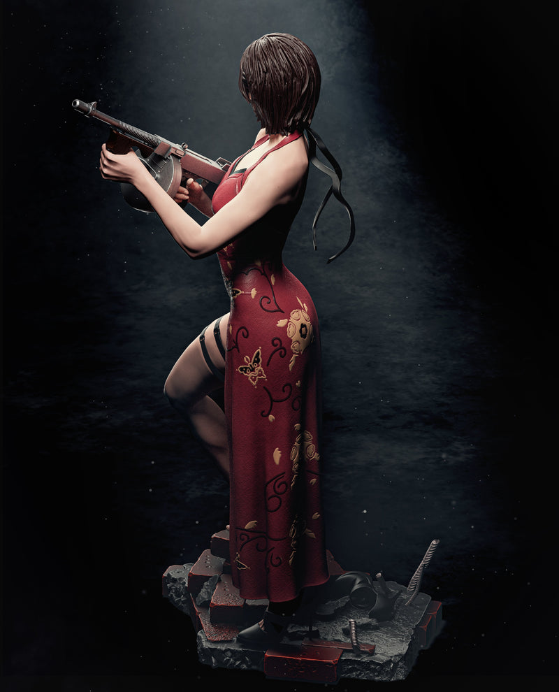 Ada Wong Resin Statue - view 3