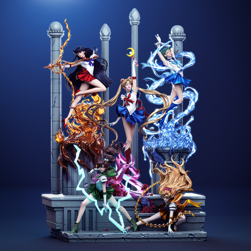 Sailor Moon Resin Diorama - view 3