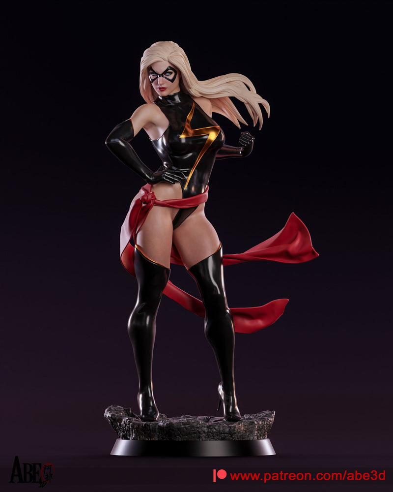 Ms. Marvel Resin Statue - view 2